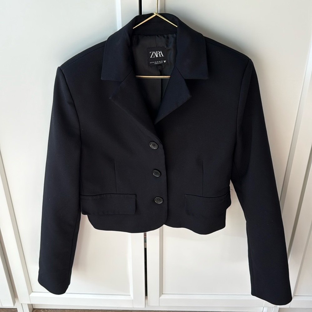 Zara Black Blazer Size XS